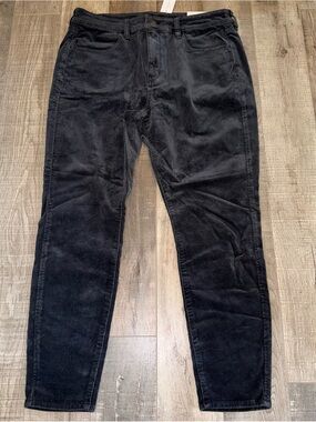 American Eagle Outfitters gray Corduroy super stretch hi rise jegging